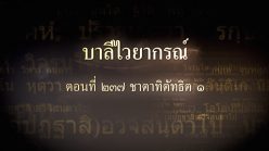 ตอนที่ ๒๓๗ ชาตาทิตัทธิต ๑